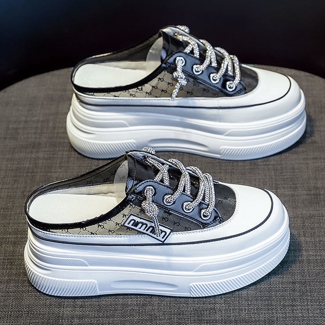 Sepatu DNY Sandal Sepatu Wanita Tinggi Sendal Wedges Perempuan Spatu Sandal Cewek Korea Terbaru