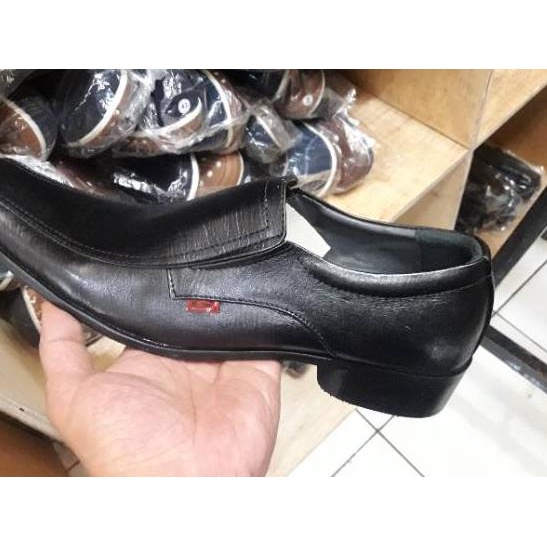 SALELEON X FELOZ - Sepatu Pantofel Kulit Sapi Asli Pria Septu Pantopel Formal Kerja Keren Gaya Kekin