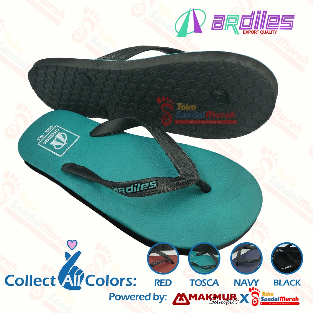 Toko Sendal Murah - Sandal Jepit Ardiles Unisex / Sandal Jepit Nyaman / Sandal Jepit Murah Warna Soft / Sandal Jepit Empuk [Toko Sendal Murah M 02 Ardiles Legian]