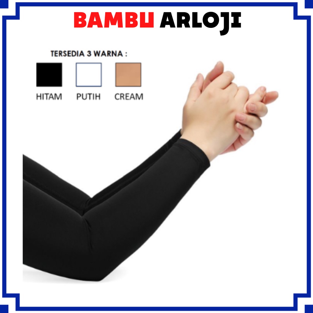 BAJ Handsock Polos Manset Polos Sarung Tangan Panjang Muslimah Manset Tangan Teba Lengan Panjang Handsock Tanpa Lubang Jempol All Size SS180