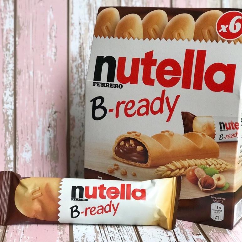 

Sale➮ ENLJT Nutella b ready isi 6 by ferrero 38 ➮Readystock