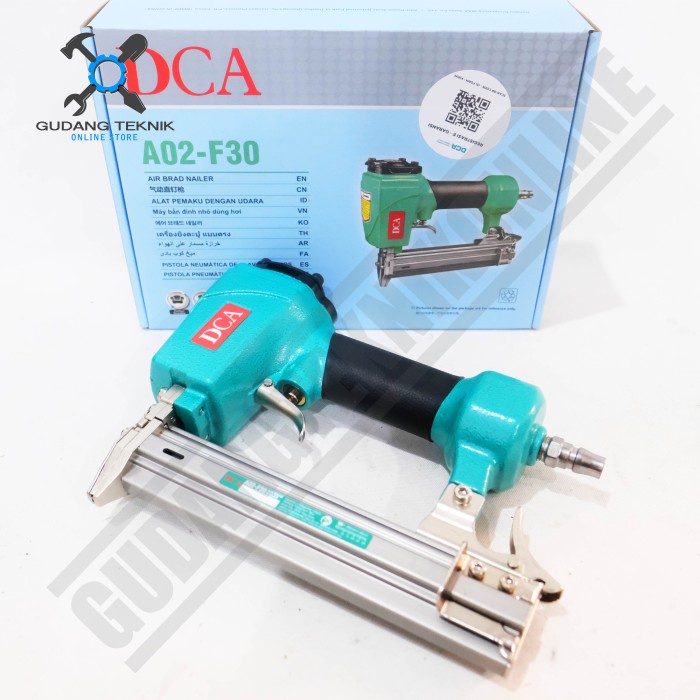 Mesin Paku Staples Tempak Angin A02-F30 DCA / Alat Air Nailer F 30 Staples Paku Stapler A02 F30 DCA