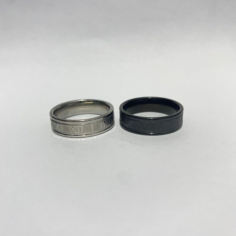 Laughhh - Romawi Ring Cincin Platinum