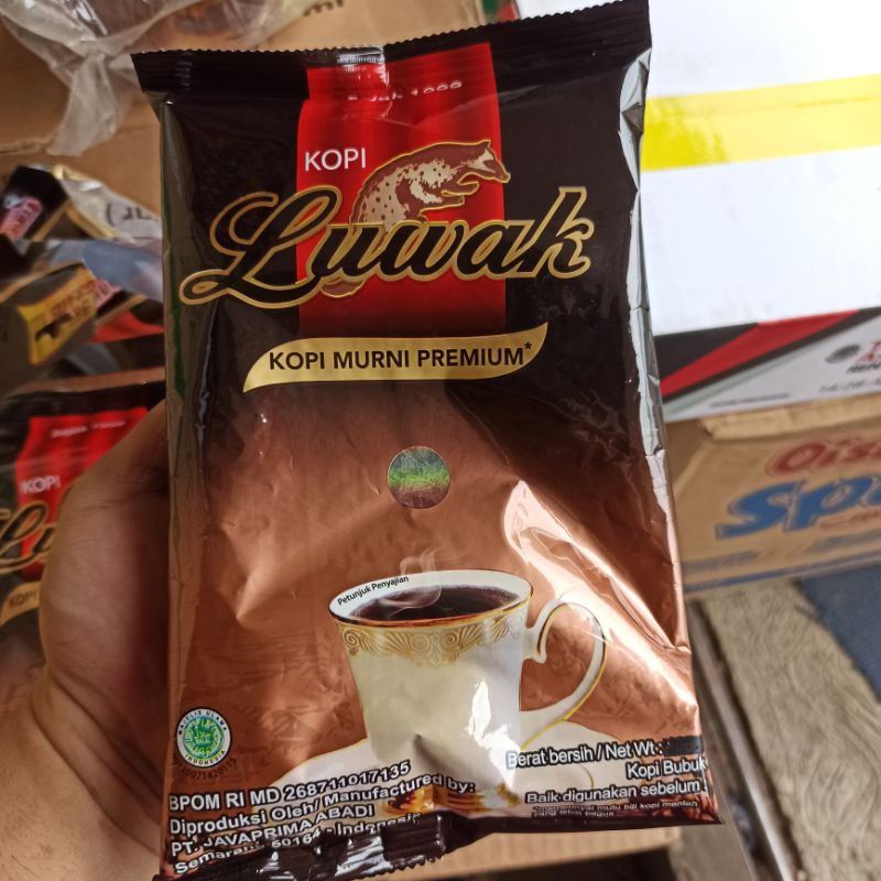 

Kopi Hitam Bubuk Luwak Murni Premium