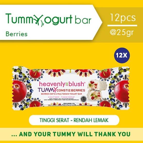 

Yogurt Heavenly Blush Tummy Bar Berries 12Pcs @25gr TERLARIS TERPERCAYA ORIGINAL