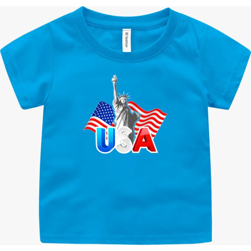 Kaos Anak Laki Liberty Baju Anak Cewek Umur 2 Sampai 10 tahun Kaos Anak Unisex Cowok Cewek T Shirt Anak Terbaru Kaos Anak murah