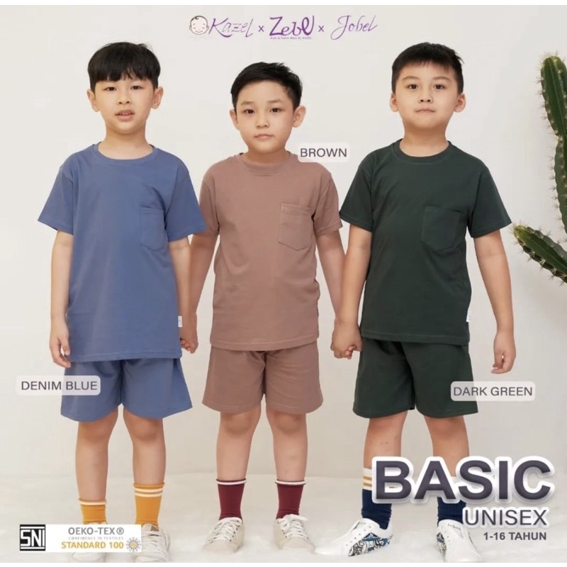 Kazel Basic Short Unisex 1-5 Tahun / Celana Pendek Murah Anak
