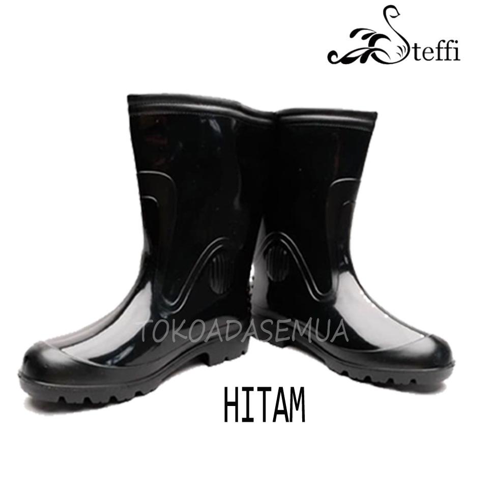 ㄳC SEPATU PRIA BOOTS PENDEK BERKEBUN STEFFY UKURAN 39-42 / SEPATU BOOTS PENDEK TERLARIS / TERMURAH H