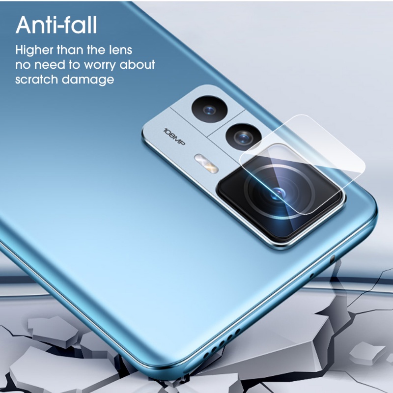 [Harga Grosir] Upgrade HD Tempered Glass Lens Film Anti Gores Anti Jatuh Film Pelindung Lensa Hidrophobic Pelindung Kamera Belakang Anti Minyak Untuk Xiaomi Mi 12T Pro