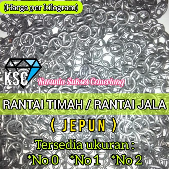 RANTAI JALA JEPUN / RANTAI TIMAH JALA / RANTAI JEPUN / BATU JALA JEPUN