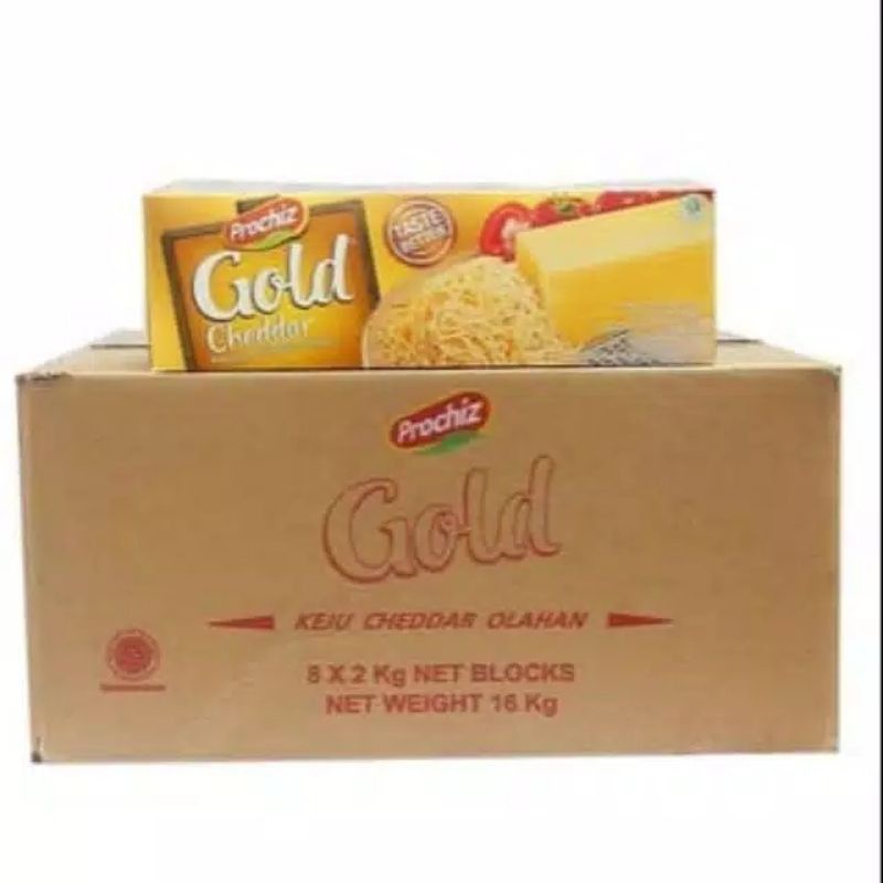 

Keju Prochiz Gold Cheddar 2kg