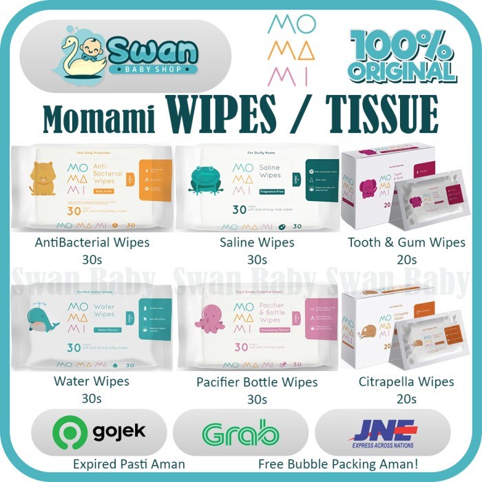 Momami Wipes Bundle isi 6 pack