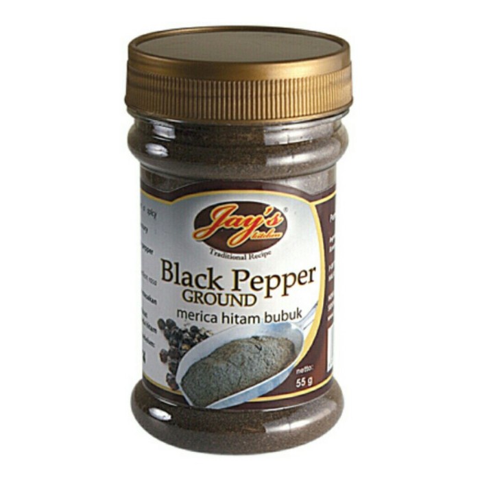 

PROMO Jay's Ground Black Pepper /Lada hitam/Merica 55 Gr