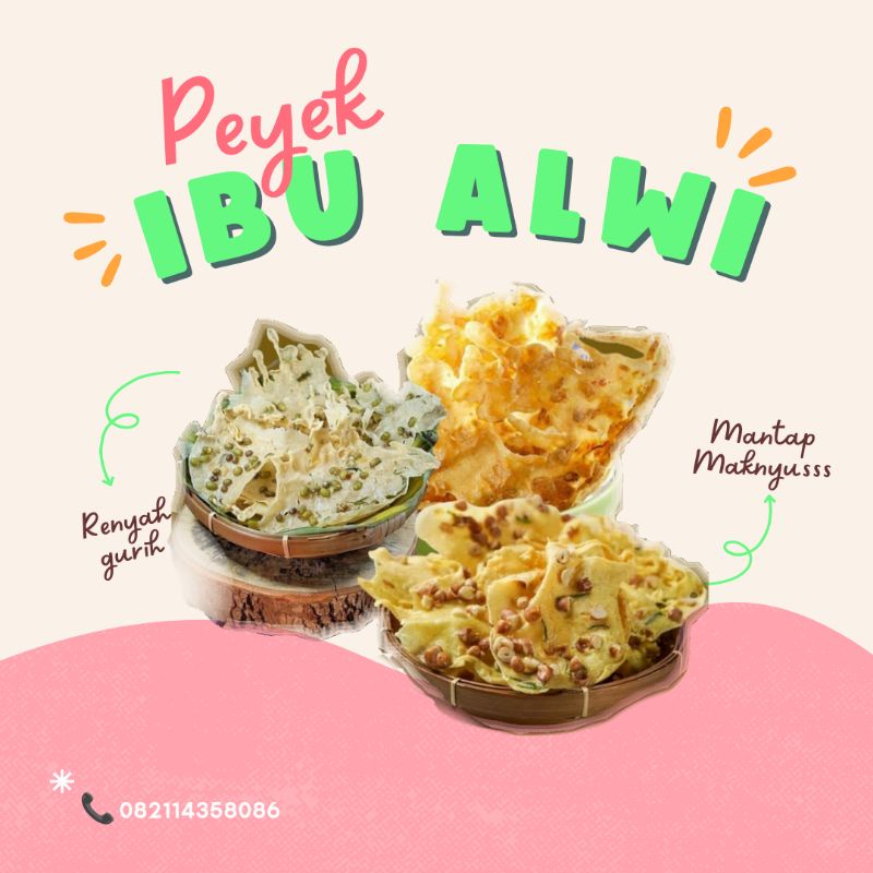 

peyek original