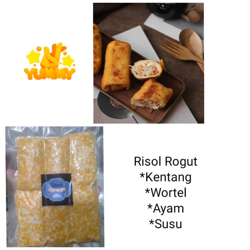 

Risol Rogut sayur + ayam
