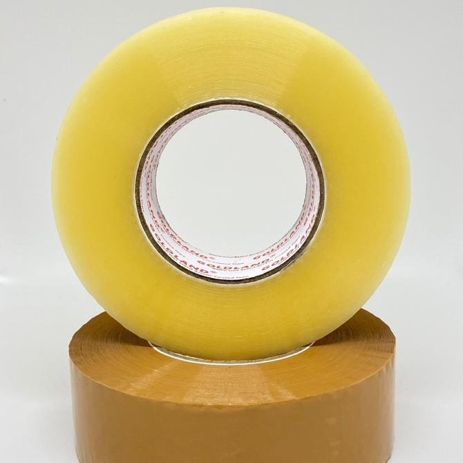 

(DUS CARGO) Lakban Bening & Coklat 45mm x 300 Meter Lakban Jumbo - J