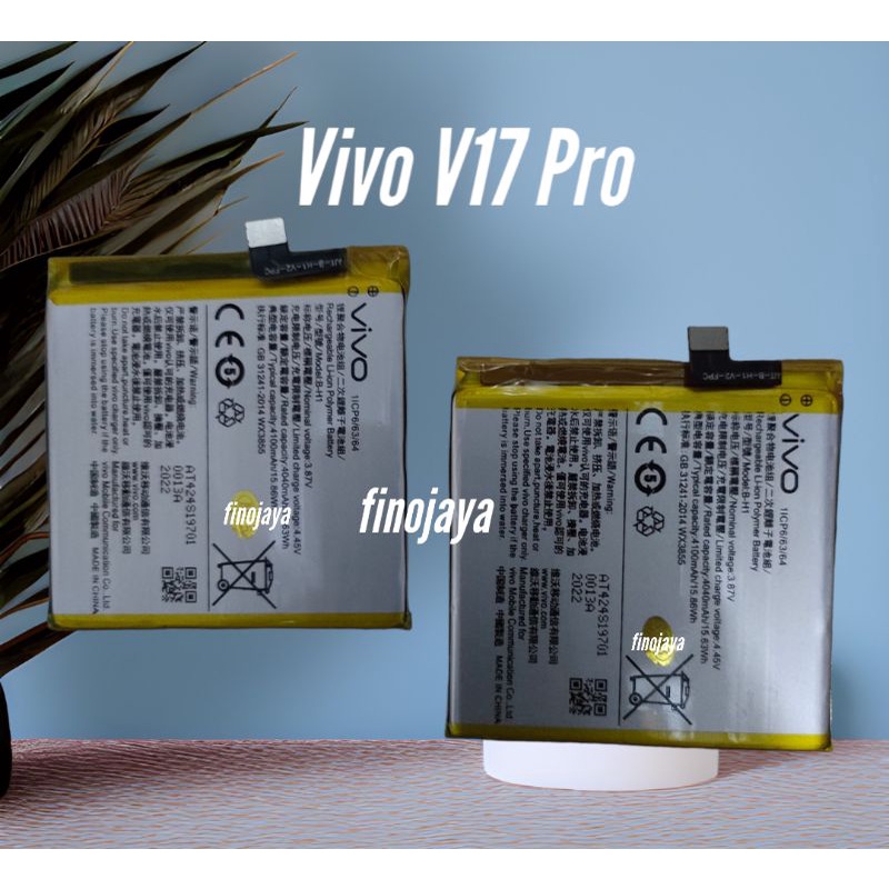 Baterai Tanam Vivo V17 Pro Battry Bateri Vivo B-H1