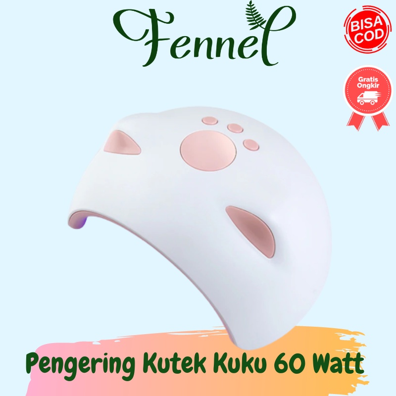 Pengering Kutek Kuku Ultra Violet LED Nail Dryer 60W M4