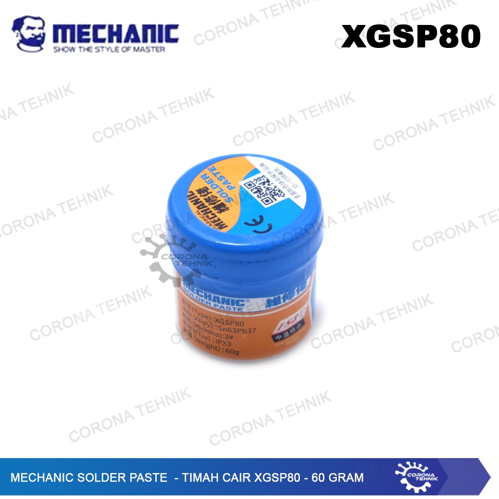 60 Gram - Mechanic Solder Paste - Timah Cair XGSP80