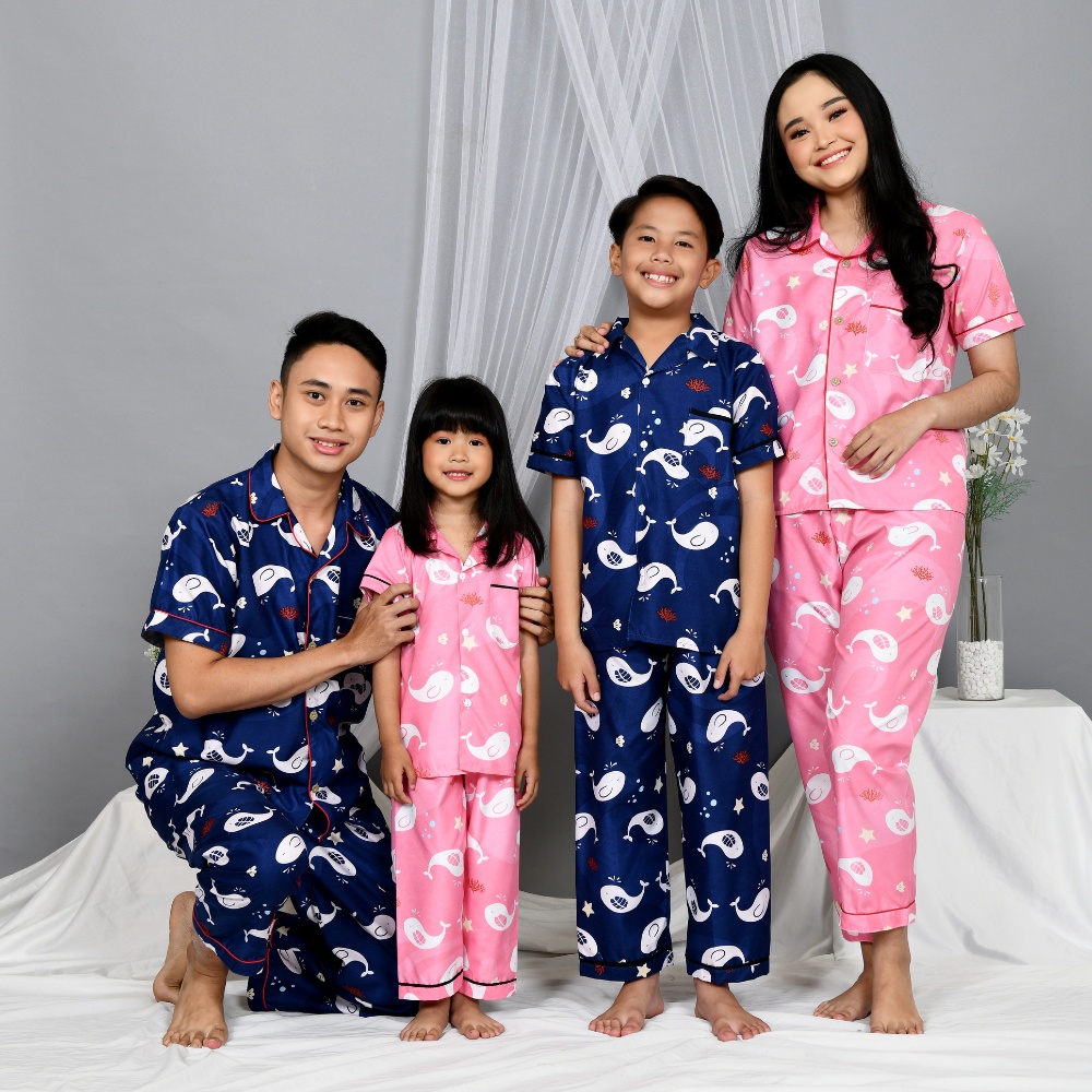 Monalisa Piyama Anak Perempuan 10 - 12 Tahun ( Junior Size 12 ) Motif Karakter