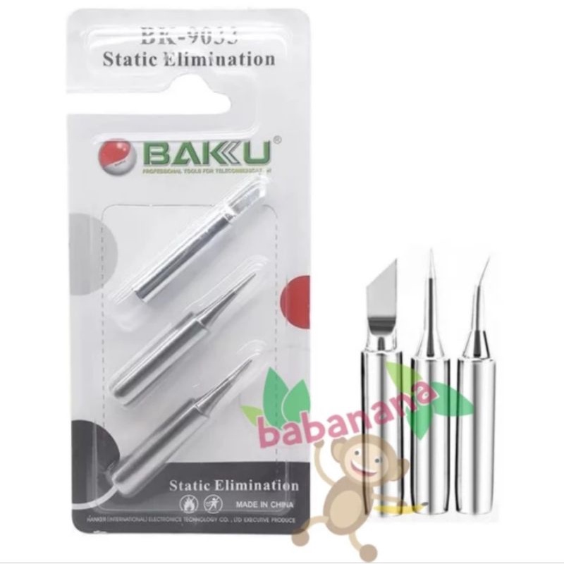 Baku BK-9033 Mata Solder Needle Replacement Lead Free Tip Kepala Ujung