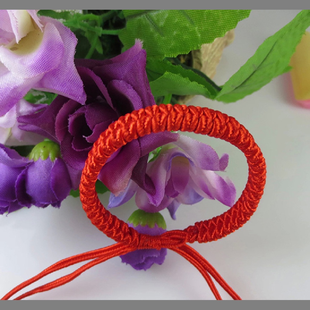 {rippleflower4.id} Gelang Tali Merah Feng Shui Untuk Succrss Dan Perlindungan Forture Yang Baik~