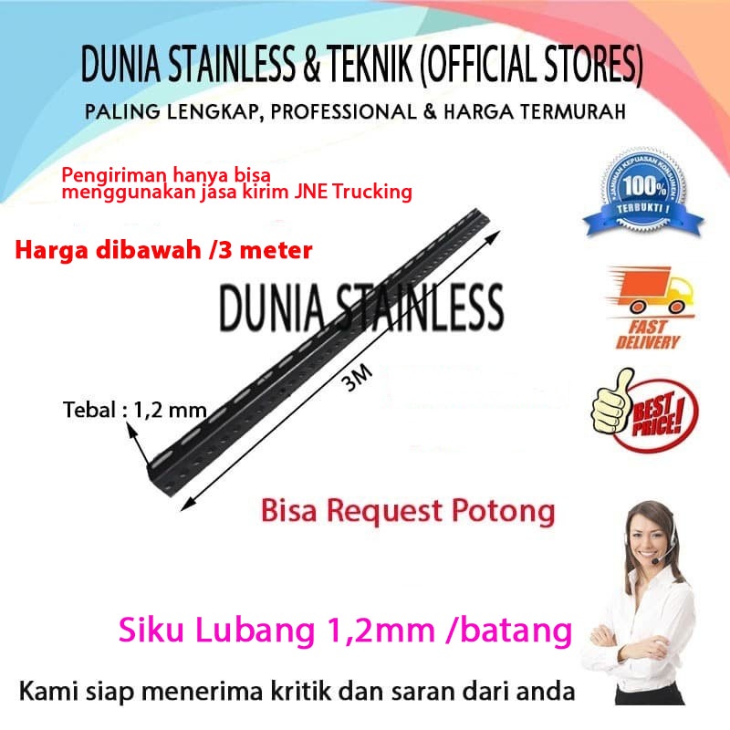 Siku Lubang 1,2mm/batang