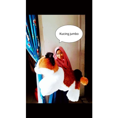(PROMO)  Boneka kucing jumbo imut termurah