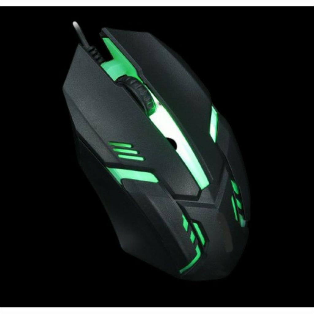 MJS 1.034 - Mouse Kabel Gaming X1 Wired Laptop Komputer LED Gaming Wired Non Wireless Perlengkapan Komputer Laptop