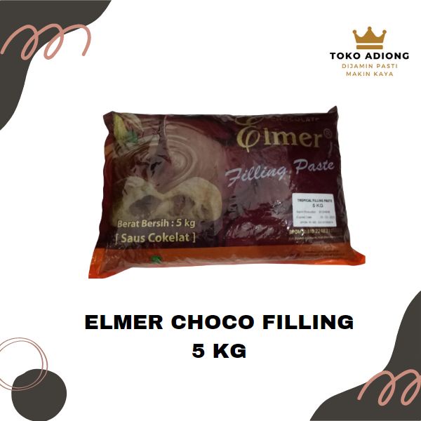 ELMER CHOCO FILLING - 5KG - ELMER Pasta Filling Coklat