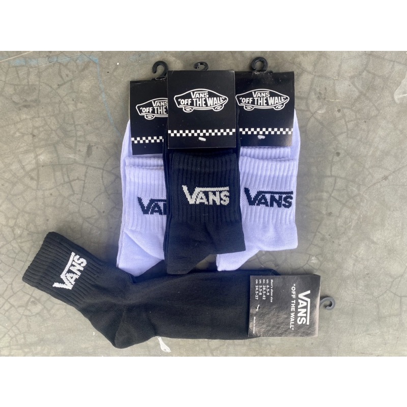 Kaos Kaki Vans Socks Tebal Original Atas Mata Kaki