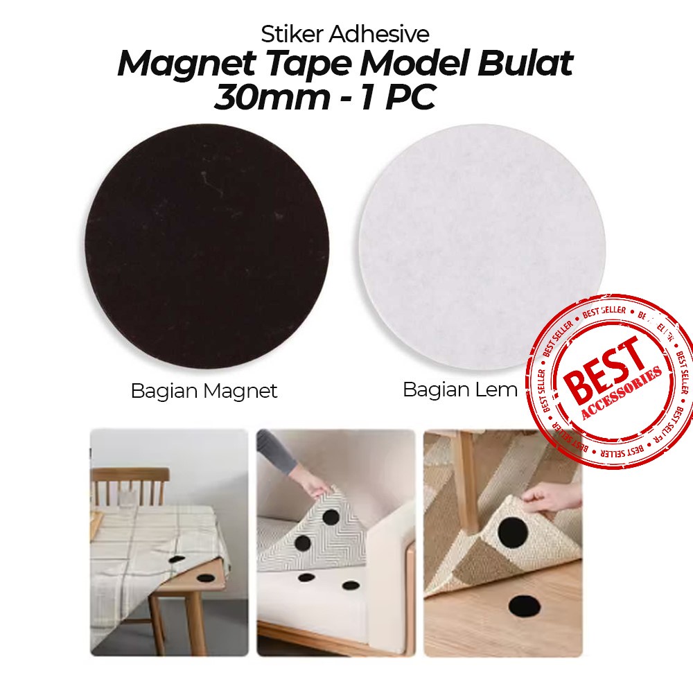 Magnet Tape model BULAT Adhesive 3M 30MM 716