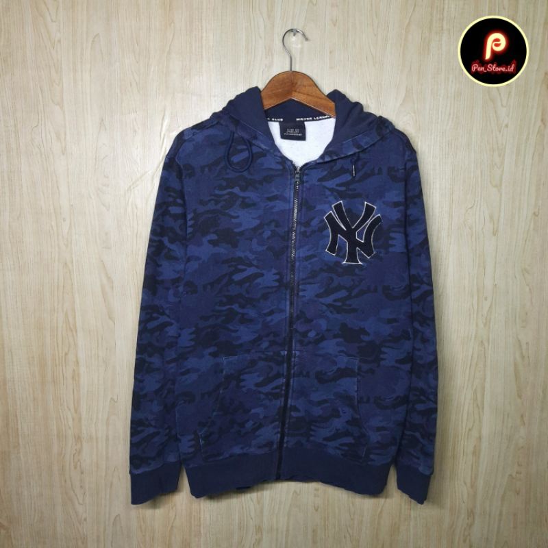 ziphoodie hoodie MLB NY yankees Logo towel camo