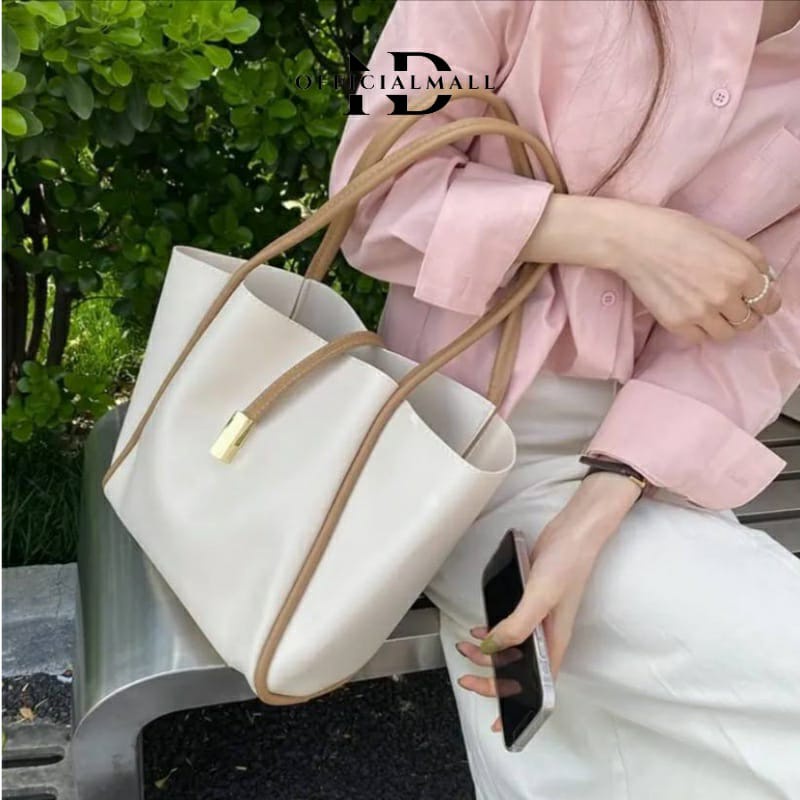 Tas Bahu Wanita Thitania Bag / Tote Bag Wanita Terbaru / Tas Korea / Tas Wanita Kekinian / Fashion Wanita / Tas Kerja Kuliah Pesta Termurah