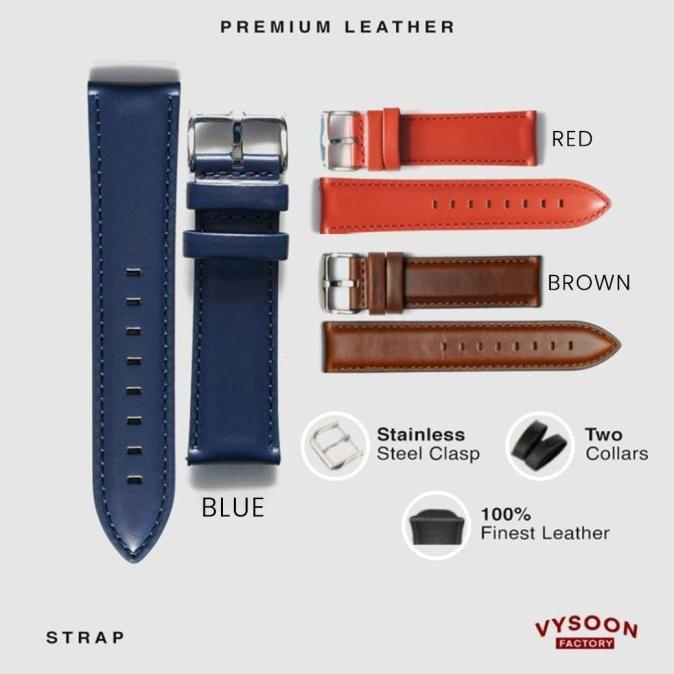 Strap Tali Kulit Jam Tangan Ac Fossil Dw Exp 14Mm 16Mm 18Mm 20Mm 22Mm