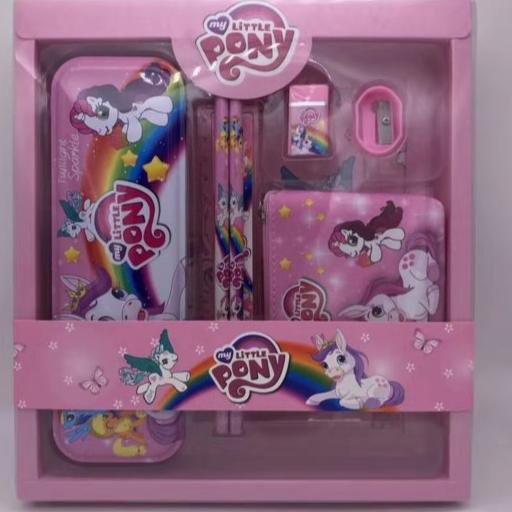 

(D-L5L») STUDY SET STATIONERY SET ALAT TULIS SEKOLAH ATK KARAKTER UNICORN/SPIDERMAN/LITTLE PONY/FROZEN 8033A pasti dikirim