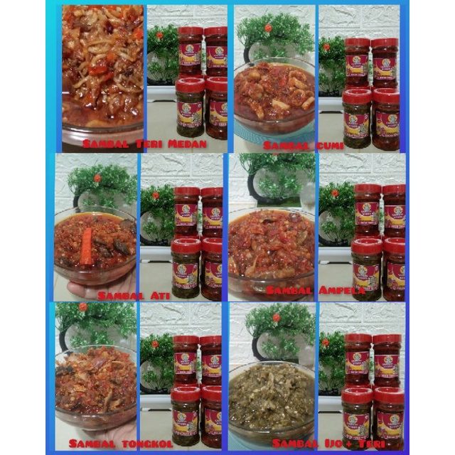 

sambel ntus /sambel cumi/ sambel teri