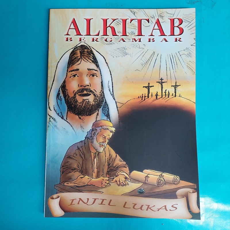 Buku Komik Cerita Bergambar Alkitab Anak Injil Lukas Tokoh Al Kitap Alkitap Kitab Suci Bacaan Materi Guru Sekolah Sekolah MInggu Kristen dan Katolik Hadiah Kado Gift Souvenir Natal Ultah Hut Ulang Tahun