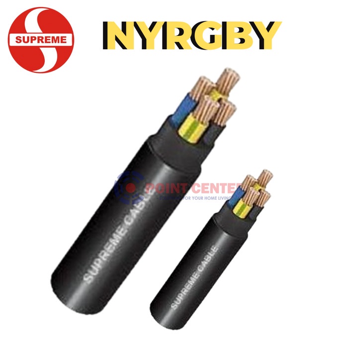 TERBAIK PROMO KABEL SUPREME NYRGBY 3 X 4 PER ROLL 100M