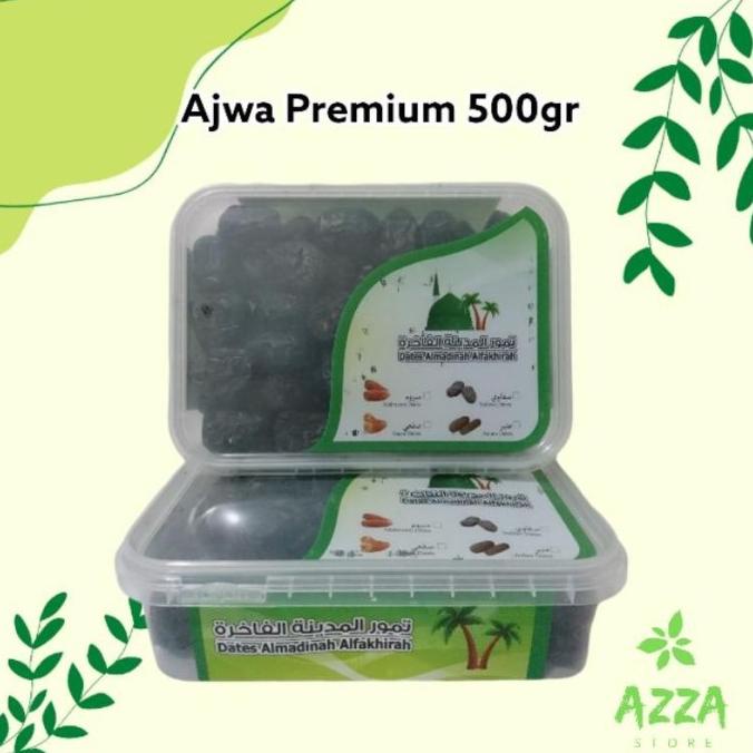 

KURMA AJWA PREMIUM AL MADINA AL MUBARAKA 500 GRAM RTH694GTR