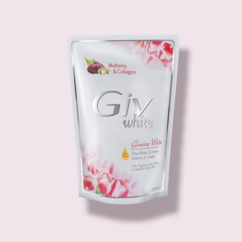 Jual Giv White Collection Body Wash Mulberry Collagen Ml Shopee