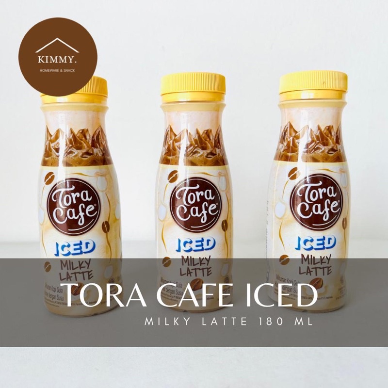 

TORACAFE ICED MILKY LATTE BOTOL 180 ML / TORA CAFE ICED CAPPUCCINO BOTOL 180 ML / ES KOPI / KOPI BOTOLAN / KOPI INSTANT LANGSUNG MINUM