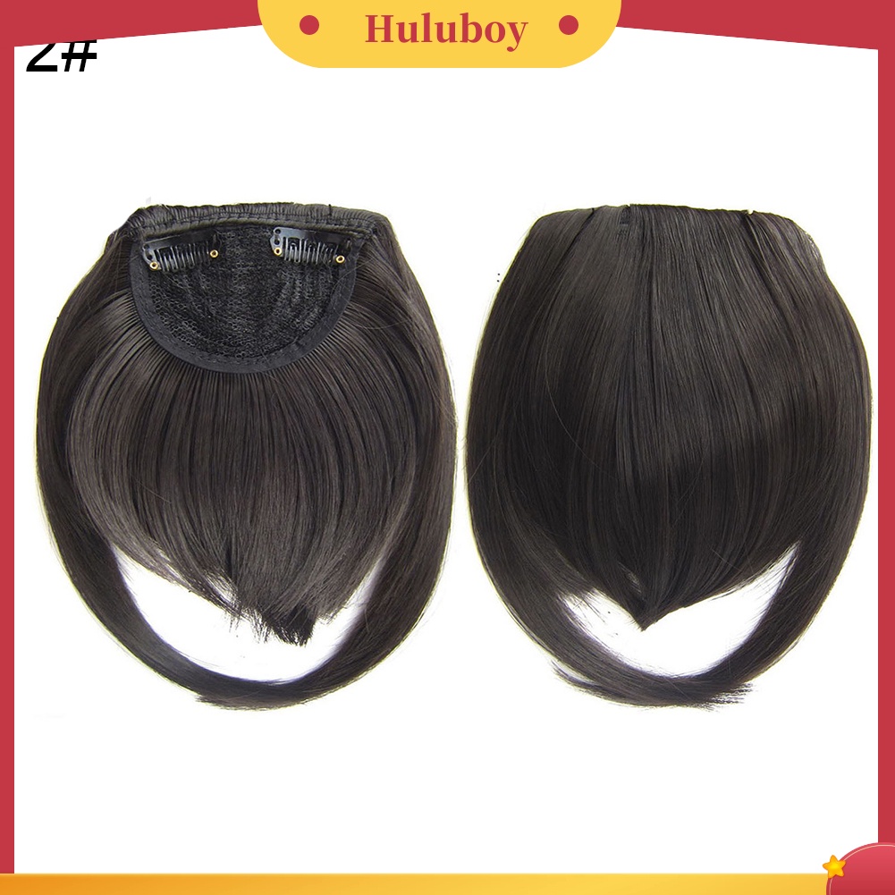 Wig Poni Rambut Ekstensi Model Lurus Bahan Sintetis Untuk Perempuan
