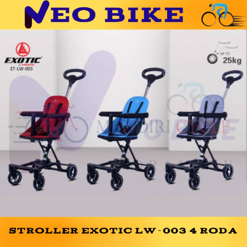 Stroller Exotic LW-003 Roda 4