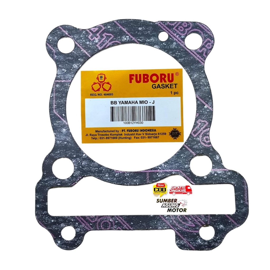 PERPAK BLOK BORING BURING YAMAHA MIO J  FUBORU