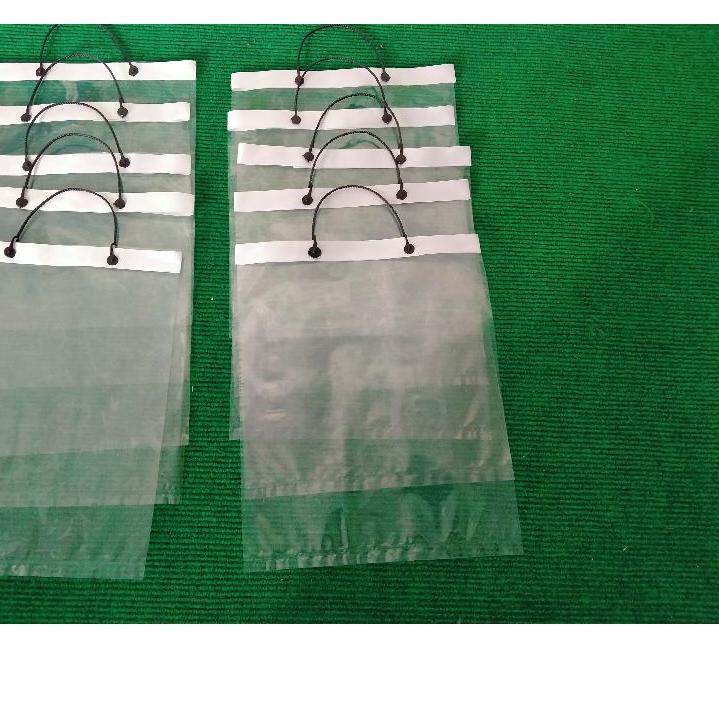 

[I-68 ✔] tas plastik snack Ultah polos Termurah isi 10 tali plintir UK.20-