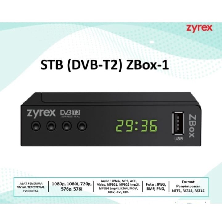 Set Top Box Zyrex ZBox-1