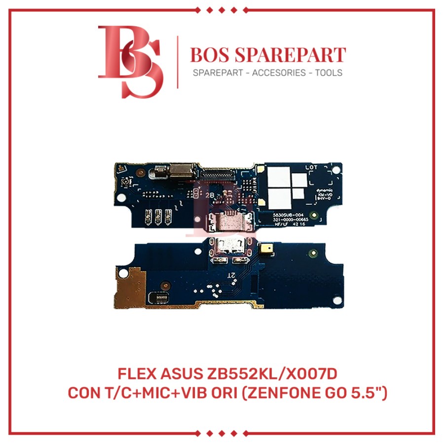 FLEXIBEL ASUS ZB552KL / X007D + CONNECTOR CHARGER + MIC + VIB ORI