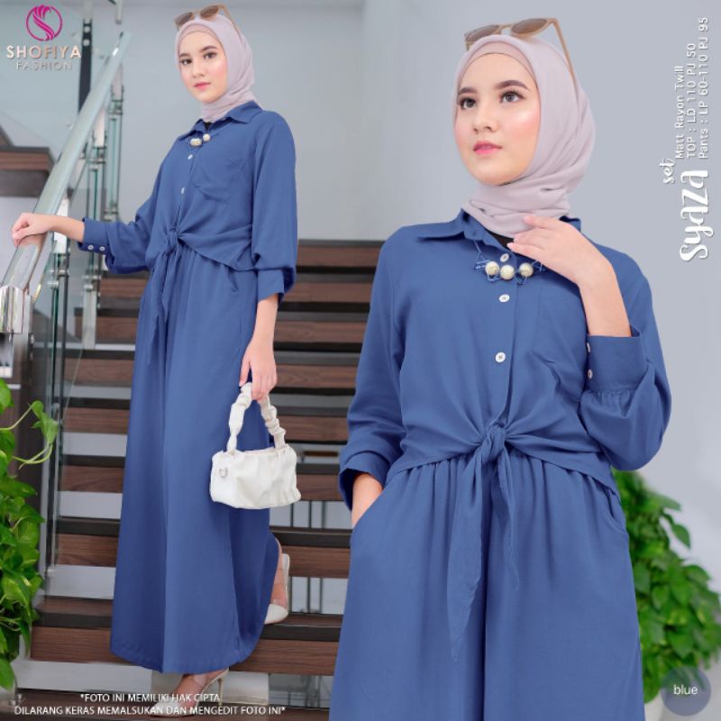 SYAZA SET ORI SHOFIYA | Rayon Twil Premium