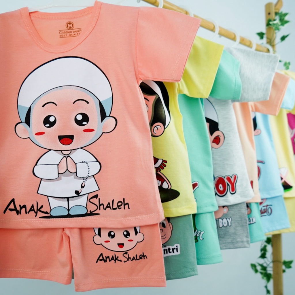 SETELAN ANAK 1-8 TAHUN - MOTIF MUSLIM